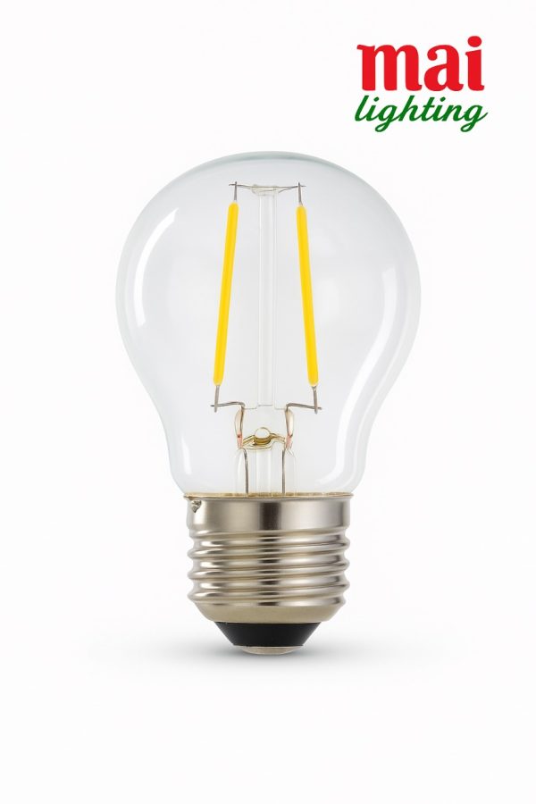 G45 Filament Lamp 2 Watt