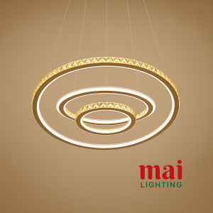 Modern Pendant Ring Chandelier